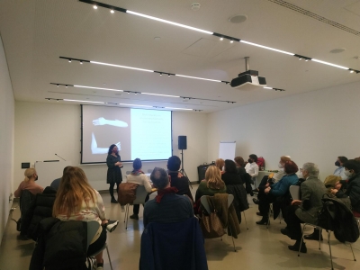 Experiential workshop conducted by Exarmenia Pappa at the SNFCC - February 2022